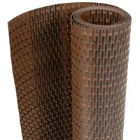 VidaXL Balkon-Sichtschutz Braun und Schwarz 500x80 cm Poly Rattan