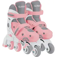 GLOBBER Learning Skates 2in1 pastellrosa, Gr. 26-29