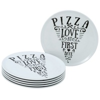 CreaTable Pizzateller Pizzateller Porzellan D: ca. 33 cm -