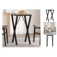 VidaXL Esstisch-Gestell in X-Form 40x40x73 cm Gusseisen