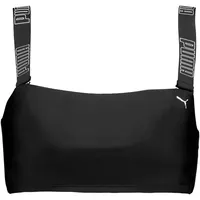 Puma Bandeau Top Schwarz/Weiß Medium Damen