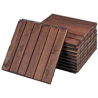 Casa.pro Klickfliesen ‘Alliste’ 10er Set 6 Lamellen Akazienholz 30