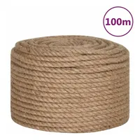 VidaXL Seil 100% Jute 10 mm 100 m