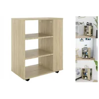 VidaXL Rollschrank Sonoma-Eiche 60x35x75 cm Holzwerkstoff