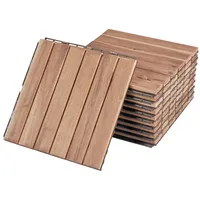 Casa.pro Klickfliesen Alliste 10er Set 6 Lamellen Natur