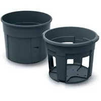 Prosperplast Kartoffelkartoffelkultur -Kartoffelkultur -Züchter in Anthrazitfarbe 39,2 (Länge) x