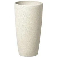 Beliani Blumentopf Beige 23x23x42 cm ABDERA