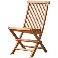 Tikamoon 2er-Set Gartenstühle aus massivem Akazienholz Capri