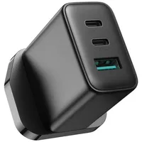 Joyroom JR-TCF10 2x USB-C USB-A 32W (UK-Stecker) - Schwarz