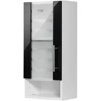 WELLTIME Hängeschrank WELLTIME "Jaca", grau (anthrazit), B:30cm H:64cm T:20cm,