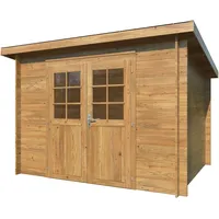 Palmako Gartenhaus Alice 6,1 m2 - 28 mm Braun