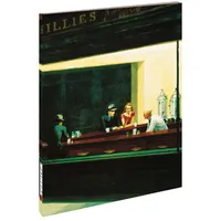 Tushita paperart Edward Hopper - Nighthawks: