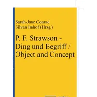 De Gruyter P. F. Strawson - Ding und Begriff.