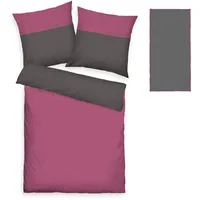 Tom Tailor HOME "Henry", grau (beere, anthrazit), B/L: 135cm