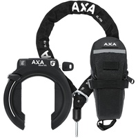 AXA basta AXA Block XXL Ringschloss + Einsteckkette Set