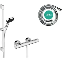 Hansgrohe Pulsify Select S Brauseset 105, 3jet Relaxation, Ecostat