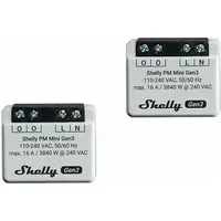 Shelly Unterputz PM Mini Gen. 3 WLAN, BT 2er