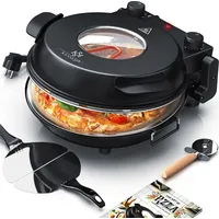 Kesser Pizza-Ofen elektrisch bis 400 Grad Elektrischer Pizzabäcker 1200W