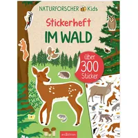 ArsEdition Naturforscher-Kids - Stickerheft Im Wald