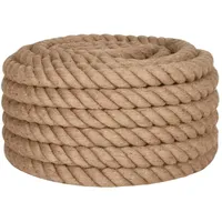 VidaXL Juteseil 5 m Länge 60 mm Stärke