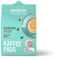 Eduscho Kaffeepads Klassisch - 32 Pads - Intensität: 3/5