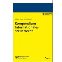 Nwb Verlag Kompendium Internationales Steuerrecht