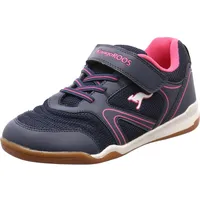 KangaROOS Damen K-Breezeyard EV Sneaker, dk Navy/Daisy pink, 38