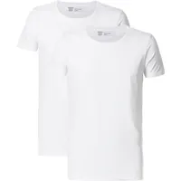Petrol Industries Ribbed T-Shirt 2 Einheiten - Bright White