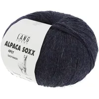 Lang Yarns Alpaca Soxx 4-ply 1062.0125 - Navy mélange