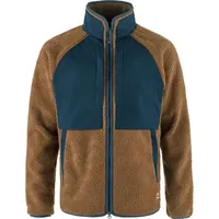 Fjällräven Vardag Pile Fleece Mit Durchgehendem Reißverschluss - Chestnut