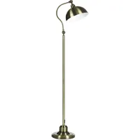 Homcom Stehlampe mit verstellbarem Lampenschirm, 40 W Bogenlampe im