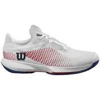 Wilson Kaos Swift 1.5 Clay Tennis Shoe, White/Deja Vu