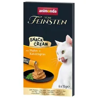 Animonda Snack Vom Feinsten Cream Huhn & Katzengras 66