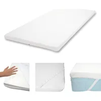 Mendler 6cm Memoryfoam-Matratzentopper HWC-E63, Topper Matratzenauflage Matratzenschoner 90x200cm Viscoschaum