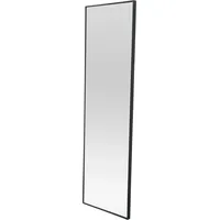 [en.casa] Türspiegel Lesina Aluminiumrahmen 120x37cm Schwarz