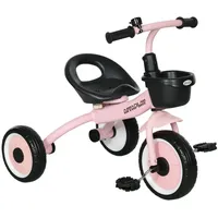 Aiyaplay Dreirad, Kinderfahrrad mit verstellbarer Sitz, Laufrad mit Fahrradkorb,