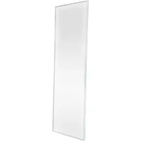 [en.casa] Türspiegel Lesina Aluminiumrahmen 120x37cm Weiß