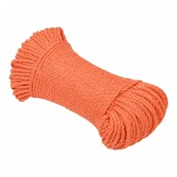 VidaXL Arbeitsseil Orange 3 mm 50 m Polypropylen