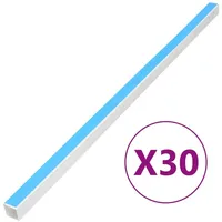VidaXL Installationsrohre Selbstklebend 20x10 mm 30 m PVC