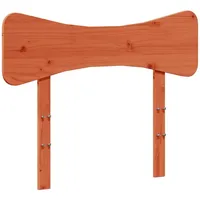 VidaXL Kopfteil Wachsbraun 90 cm Massivholz Kiefer