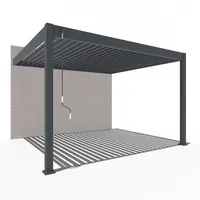 Weide Deluxe Pergola Voll Aliminium  3,6 x 4 m