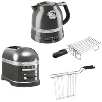 KitchenAid Artisan Frühstücksset inkl. Wasserkocher 5KEK1522, 2 Scheiben Toaster