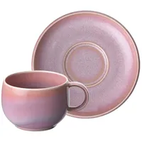Villeroy & Boch Espressotasse mit Untertasse 0,06 l Rosa