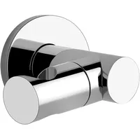 GESSI Emporio Via Manzoni Verstellbarer Duplex-Wand-Brausenhalter, 38760149, Farbe: Finox