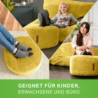Green Bean Green Bean® Indoor Sitzhocker Pouf "Cord"45x25cm EPS-Perlen