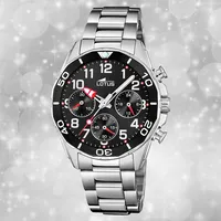 Lotus Jugend Kinder Uhr Elegant Edelstahl silber D2UL18858/2 -