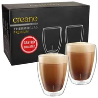 Creano Teeglas doppelwandig 0,4 l 2 St.