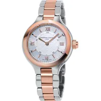 Frederique Constant Damen Analog Swiss Automatic Uhr mit Edelstahl