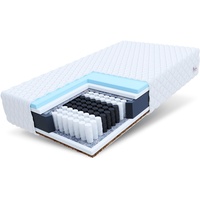 Fdm Laval MAX Taschenfederkernmatratze 180 x 200 cm 9-Zonen