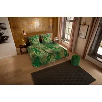 Muller Textil Louise ornamental Grün 135 x 200 cm